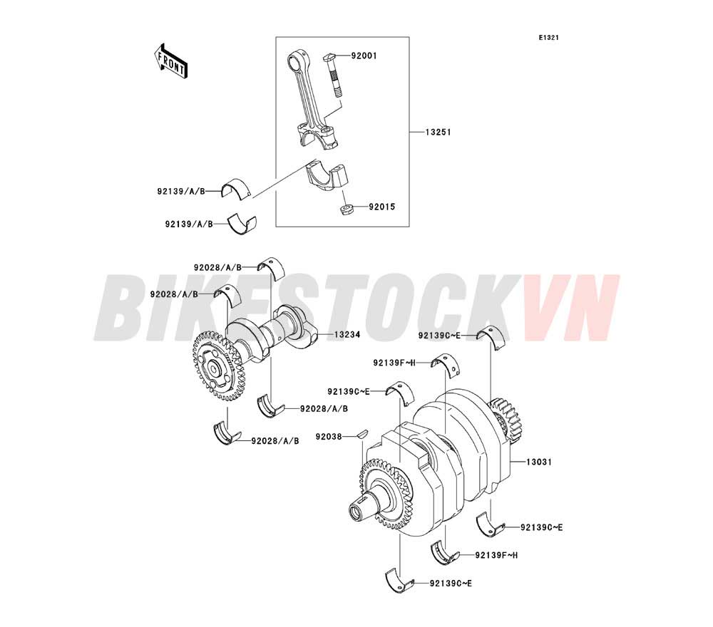 ENGINE CRANKSHAFT