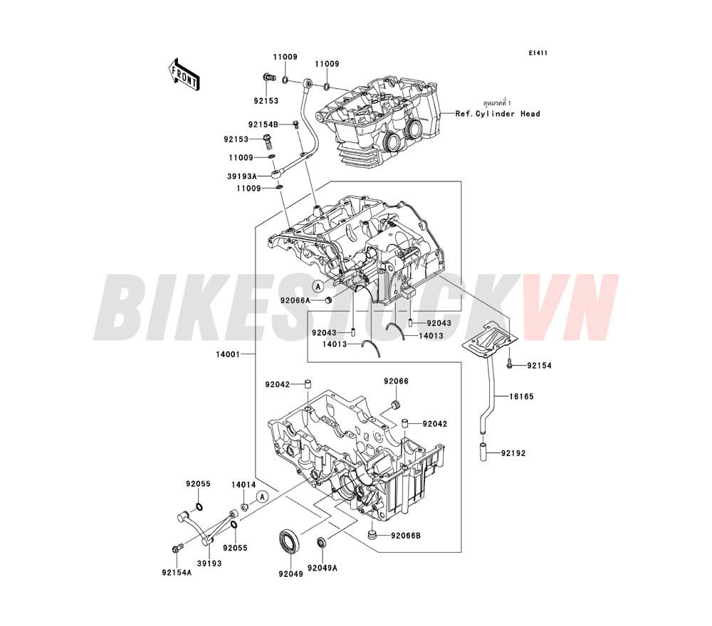 ENGINE CRANKCASE