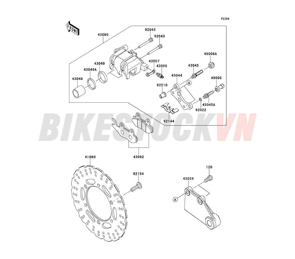 CHASSIS REAR BRAKE