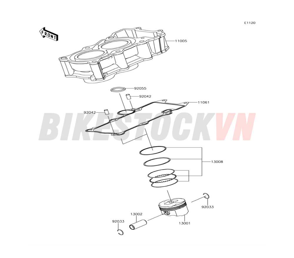 ENGINE CYLINDER/PISTON(S)