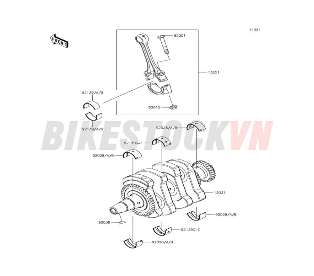 ENGINE CRANKSHAFT