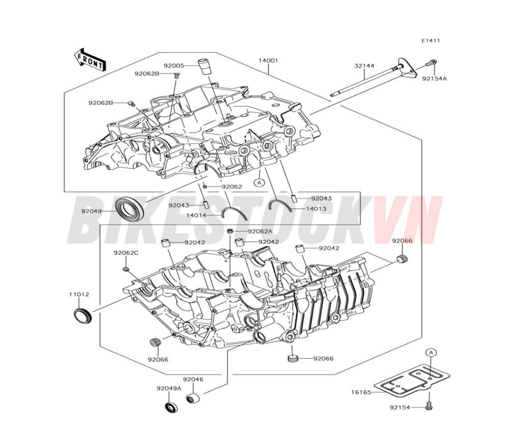 ENGINE CRANKCASE