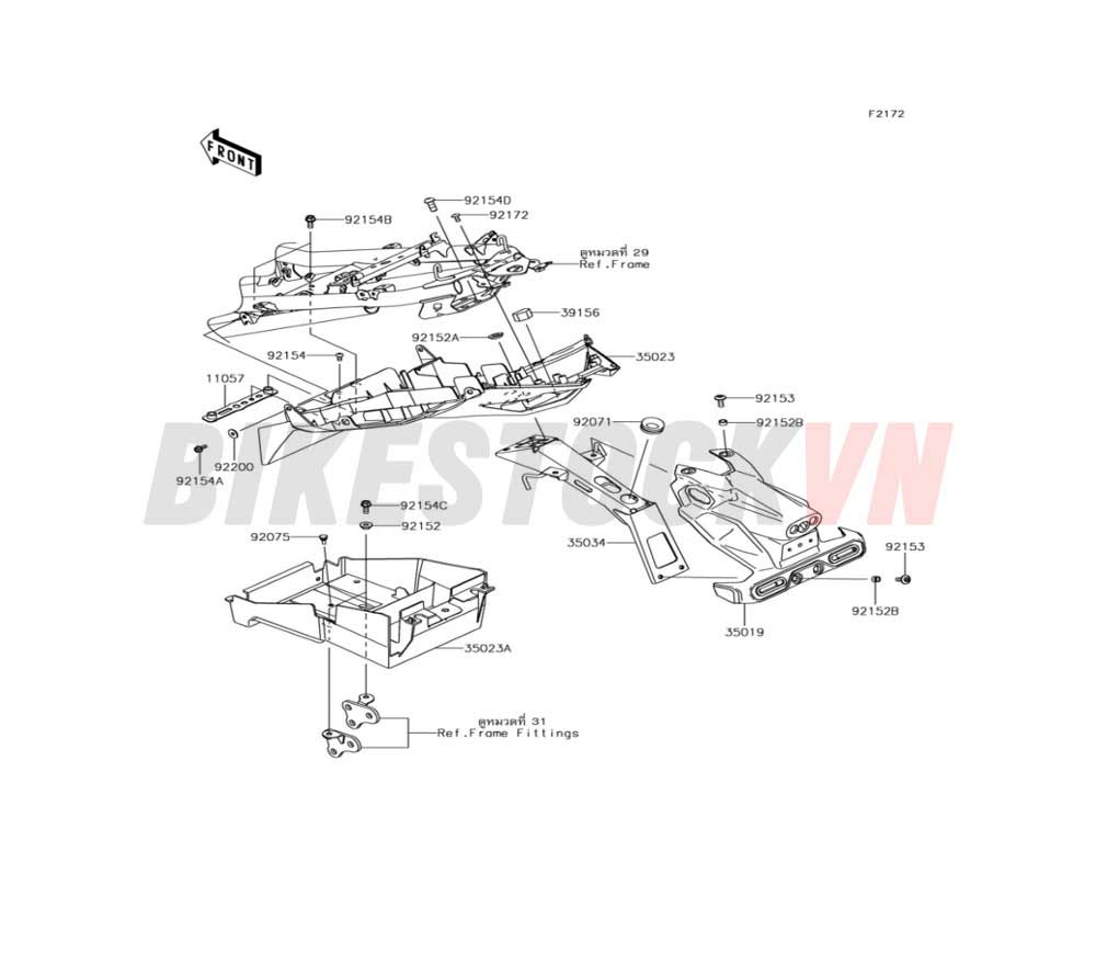 CHASSIS REAR FENDER(S)