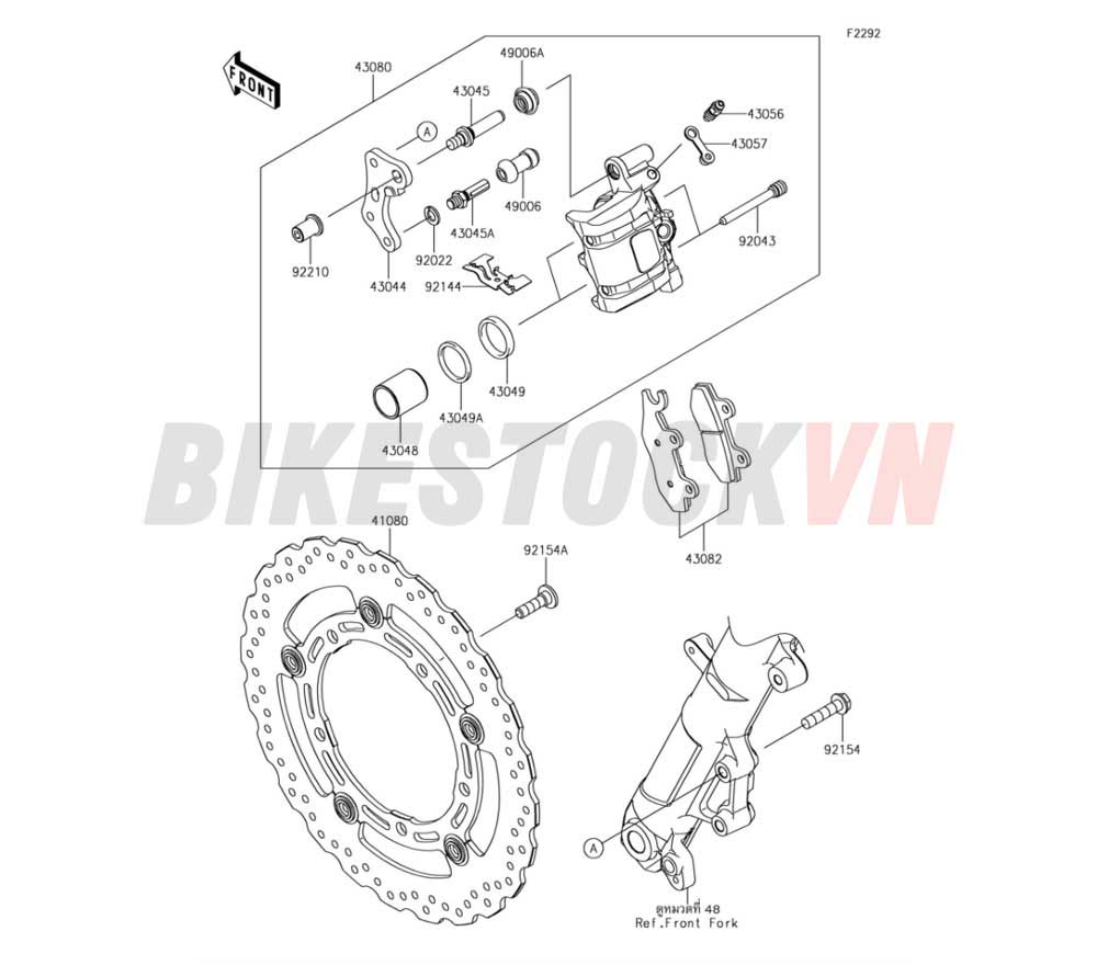 CHASSIS FRONT BRAKE