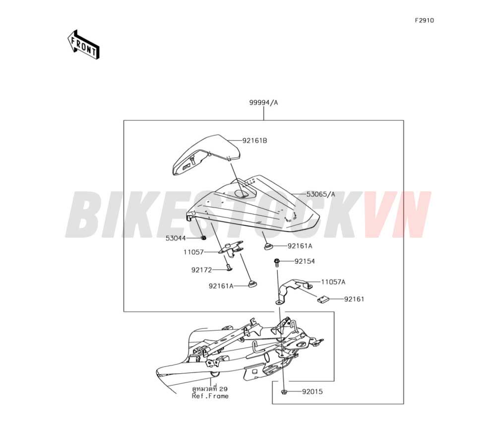 CHASSIS ACCESSORY(SINGLE SEAT COVER)