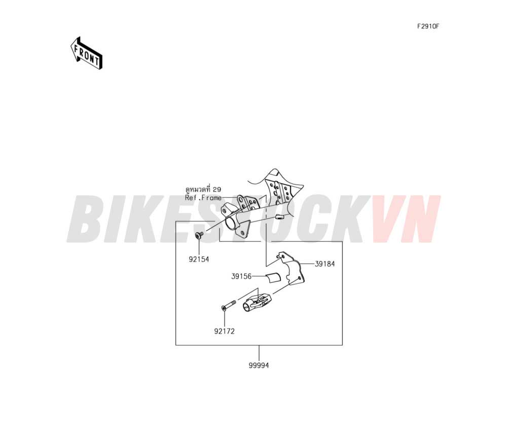 CHASSIS ACCESSORY(HELMET LOCK)