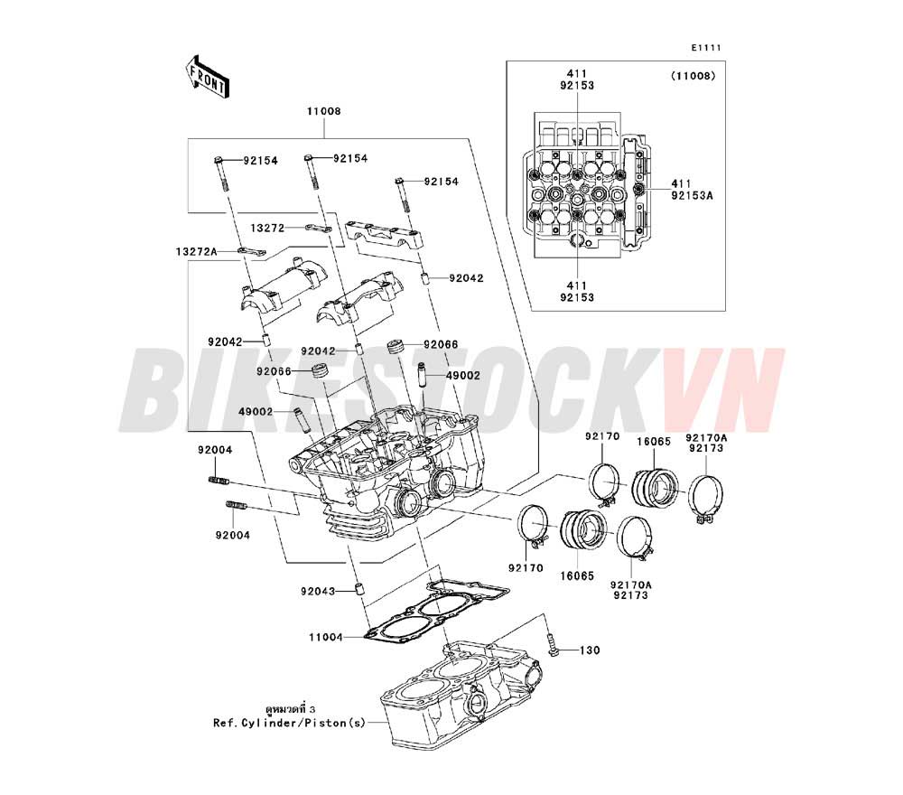 ENGINE CYLINDER HEAD