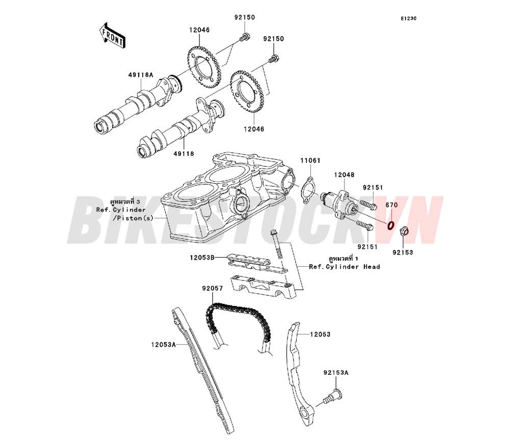 ENGINE CAMSHAFT(S)/TENSIONER