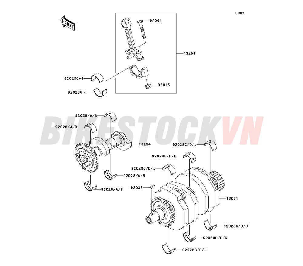 ENGINE CRANKSHAFT