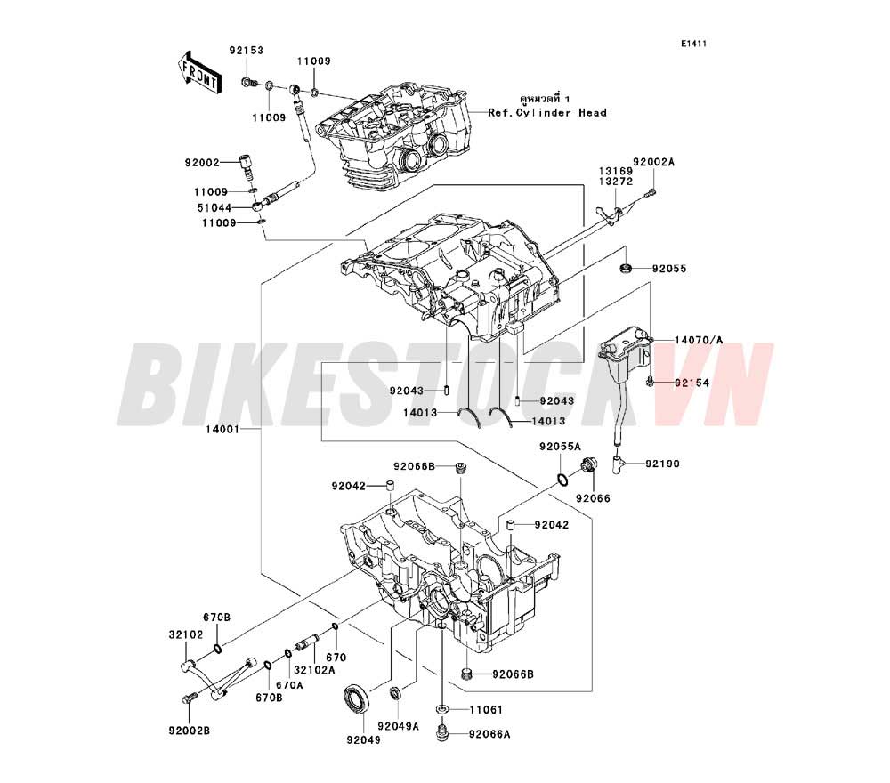 ENGINE CRANKCASE