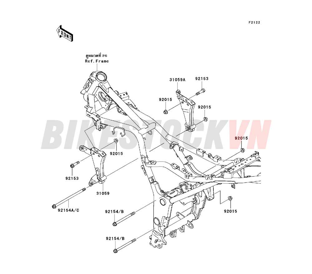 CHASSIS ENGINE MOUNT