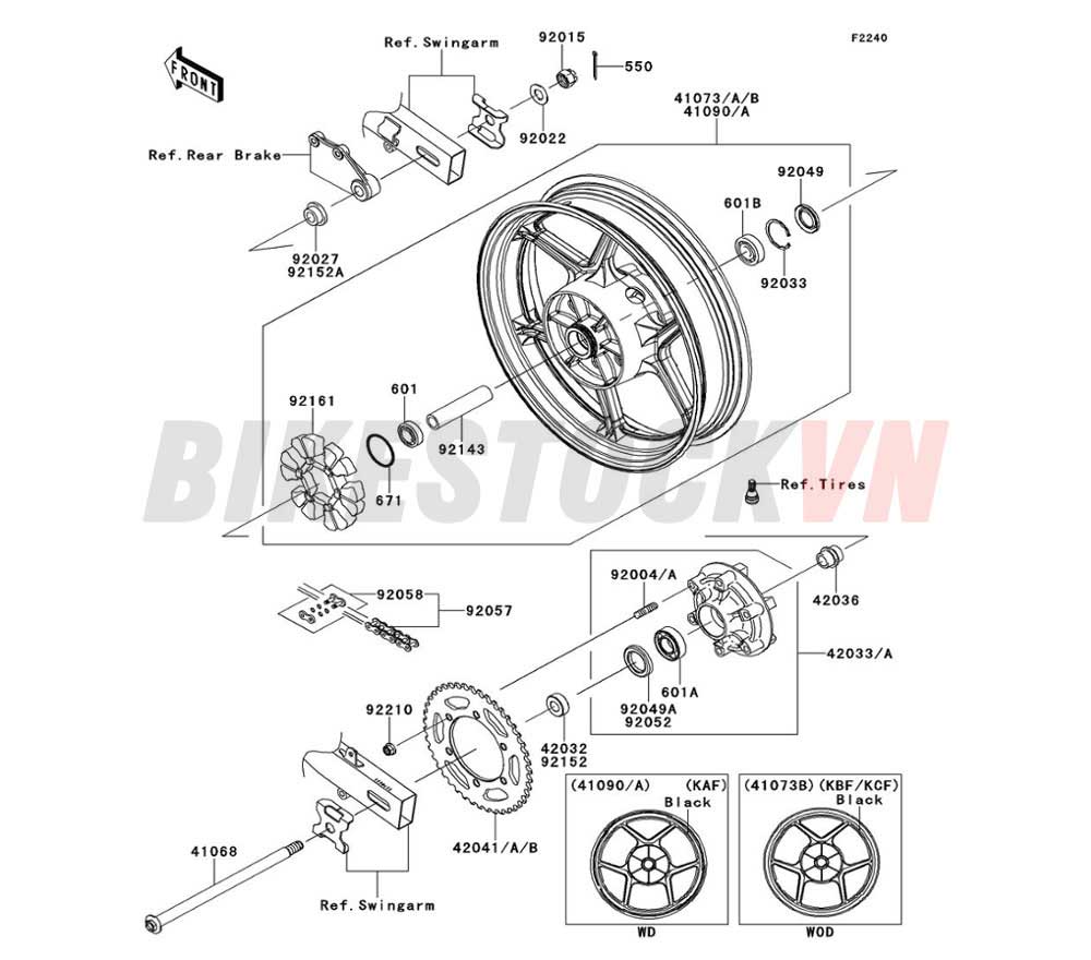 CHASSIS REAR HUB