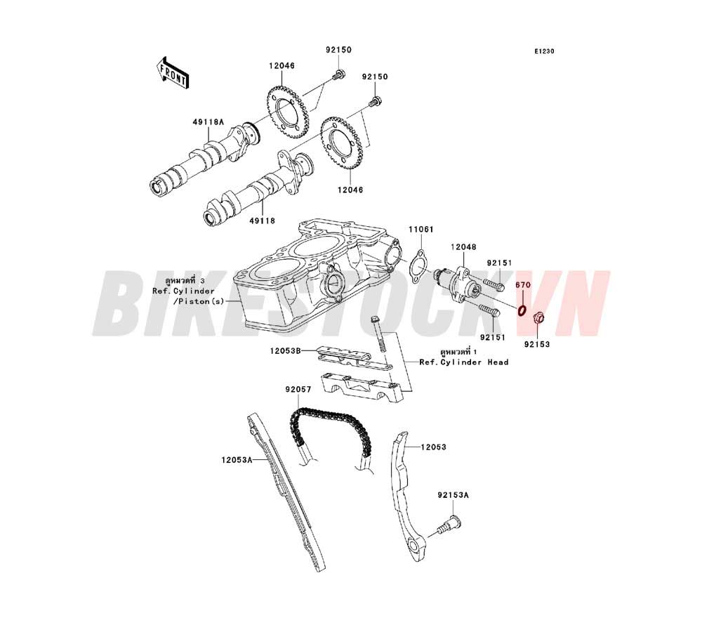 ENGINE CAMSHAFT(S)/TENSIONER