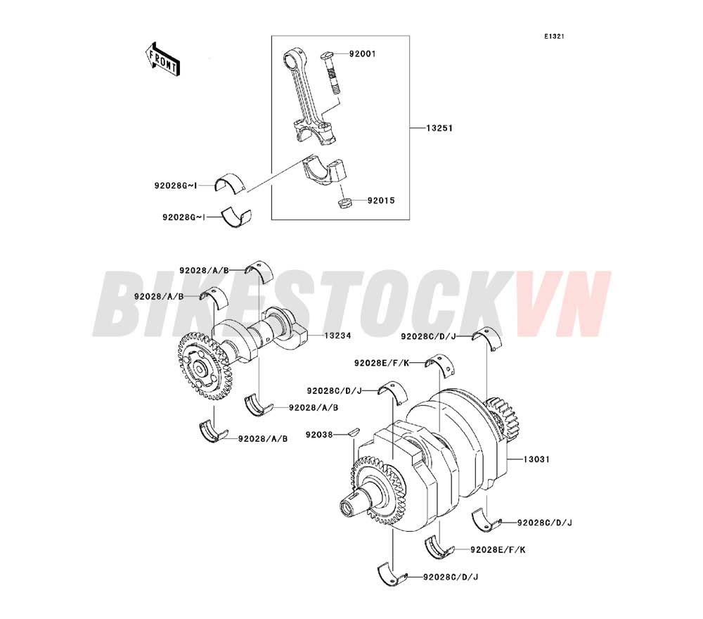 ENGINE CRANKSHAFT