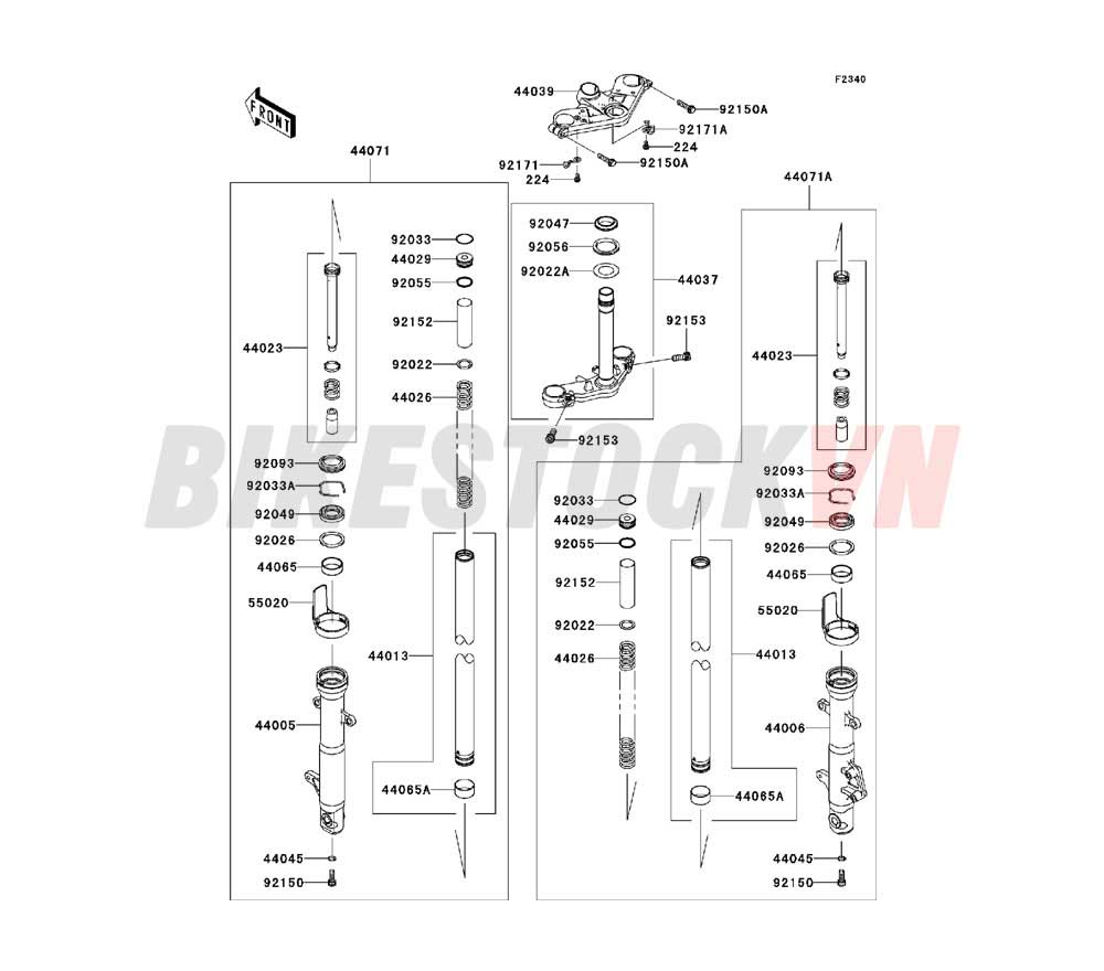 CHASSIS FRONT FORK