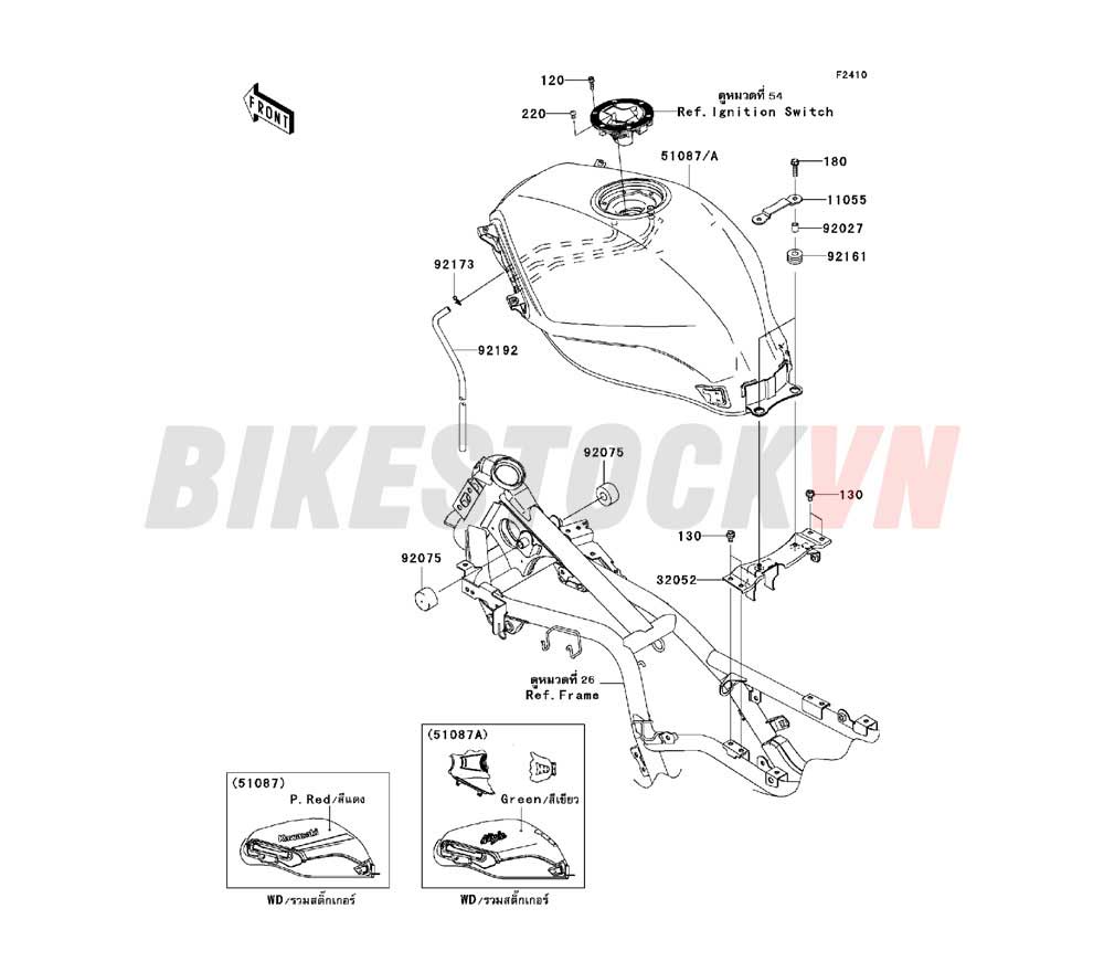 CHASSIS FUEL TANK