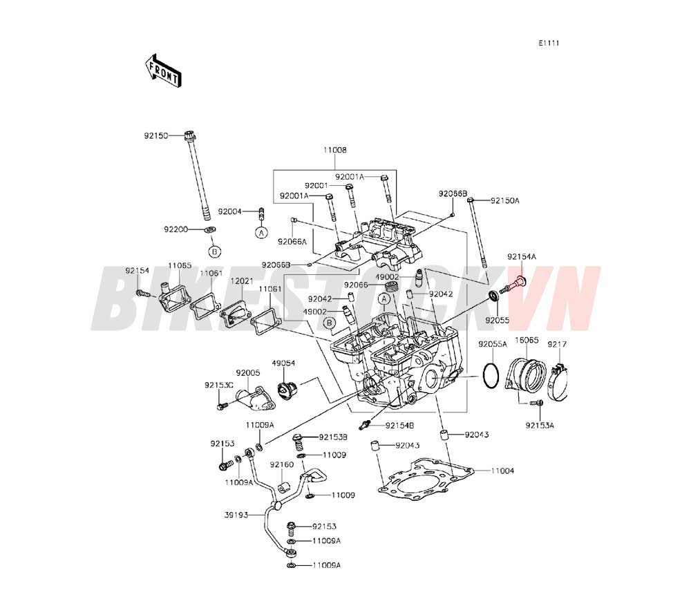 ENGINE CYLINDER HEAD