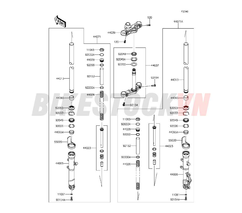 CHASSIS FRONT FORK