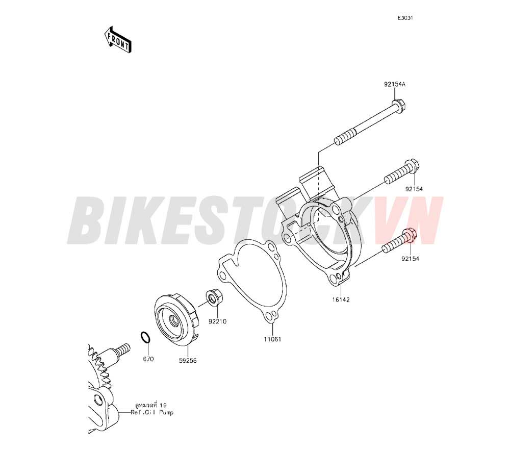 ENGINE WATER PUMP