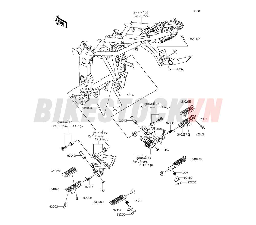 CHASSIS FOOTRESTS