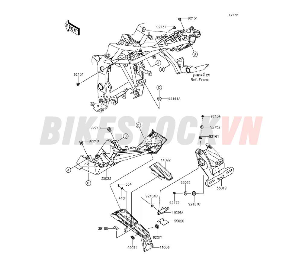 CHASSIS REAR FENDER(S)