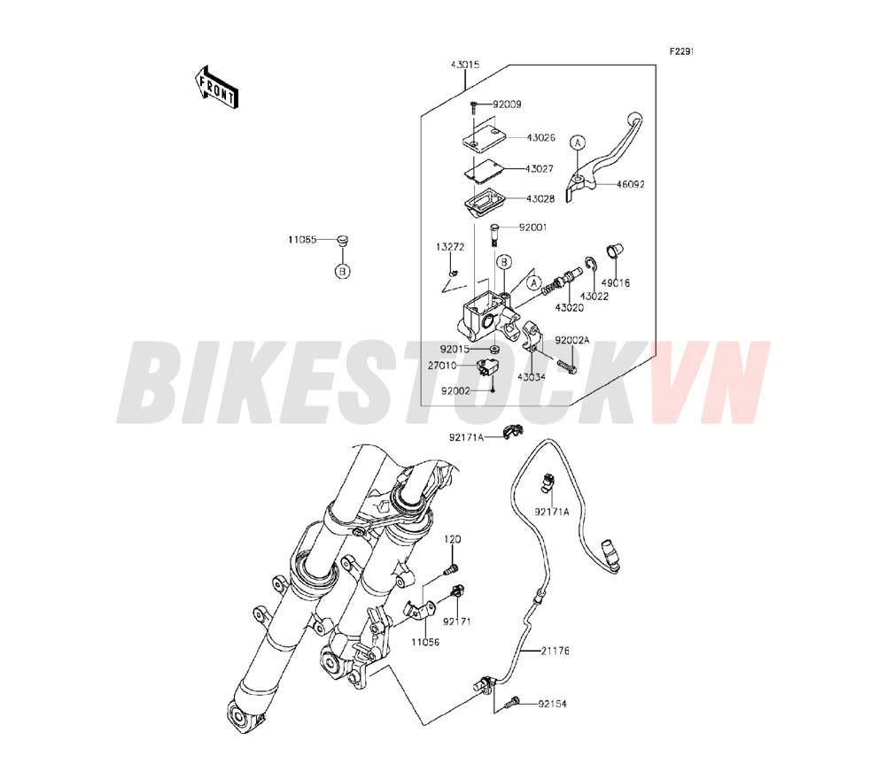 CHASSIS FRONTMASTER CYLINDER