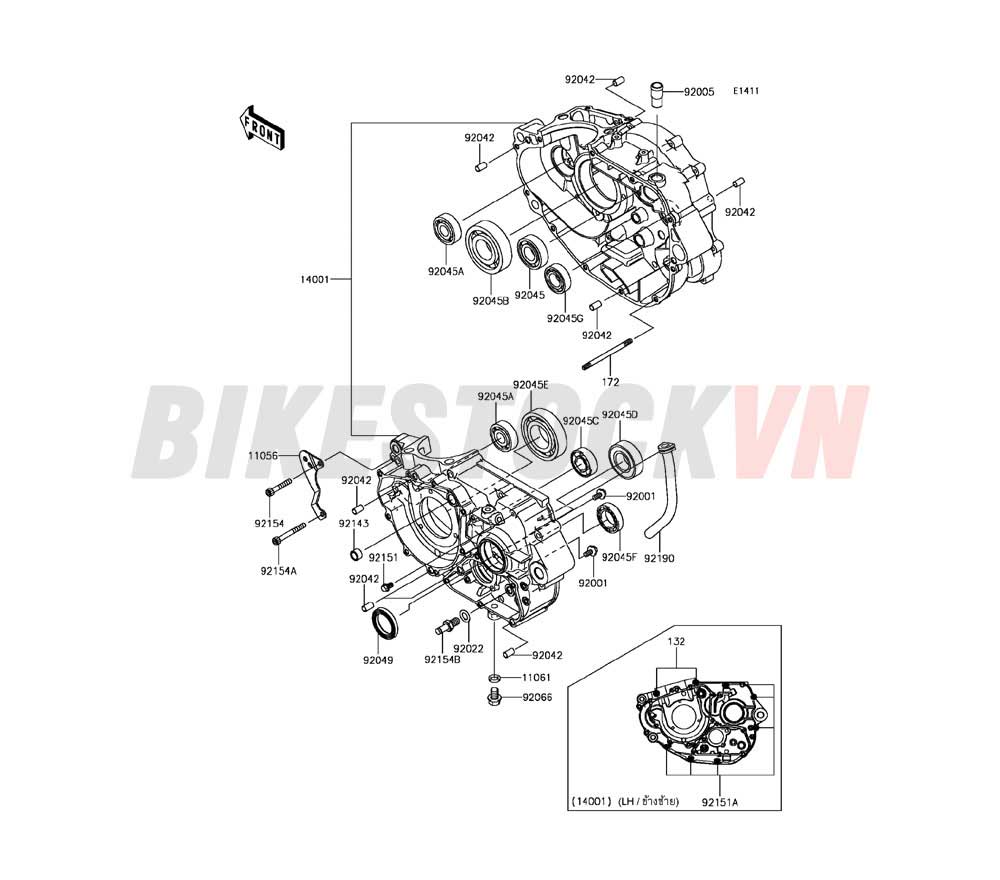 ENGINE CRANKCASE