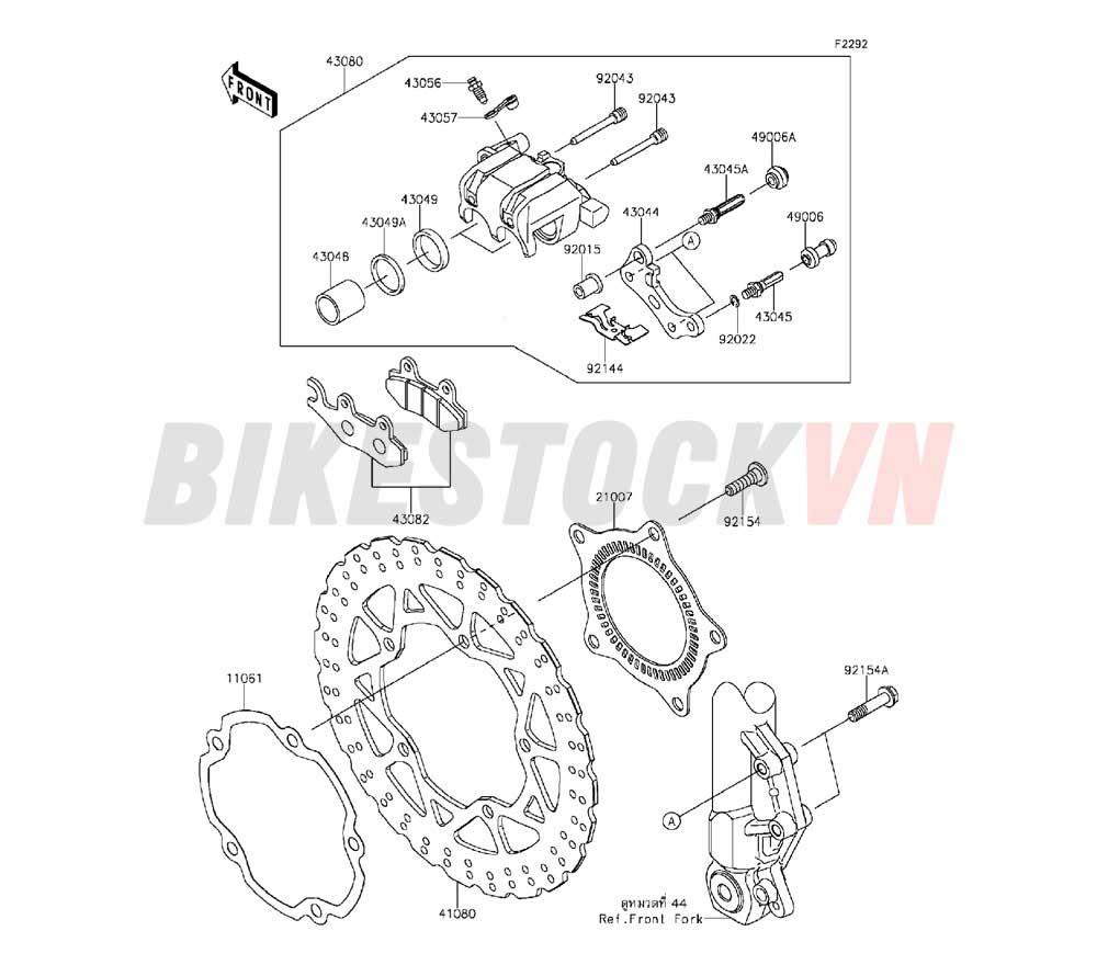 CHASSIS FRONT BRAKE