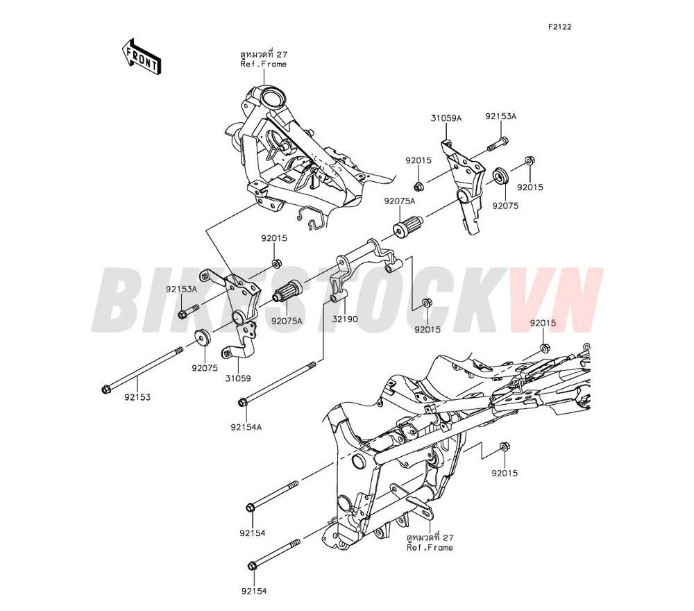 CHASSIS ENGINE MOUNT