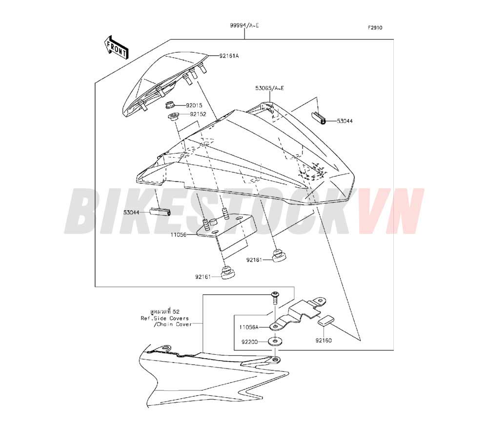 CHASSIS ACCESSORY(SINGLE SEAT COVER)