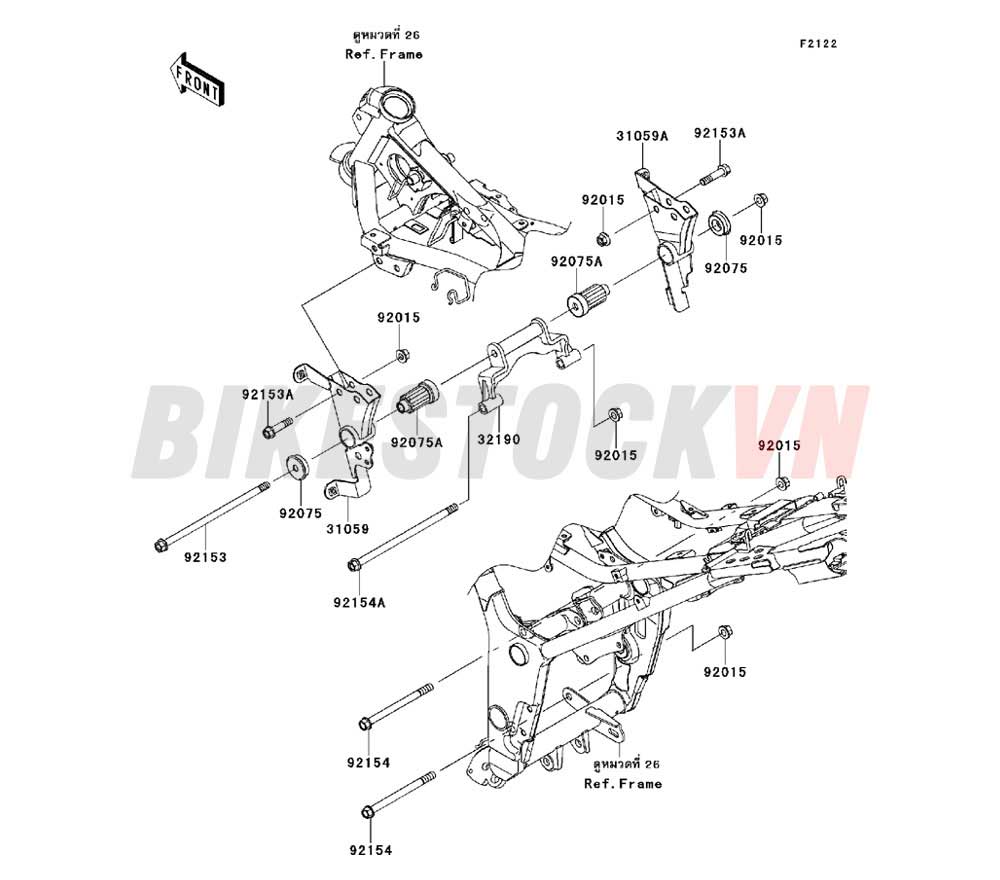 CHASSIS ENGINE MOUNT