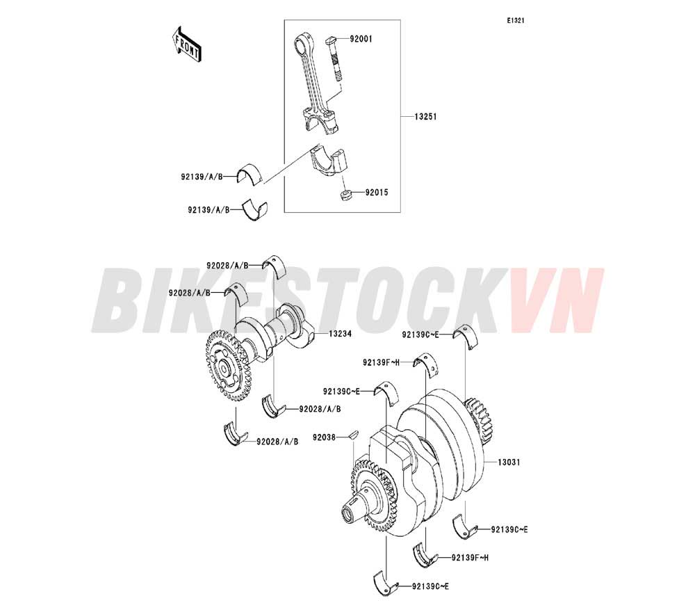 ENGINE CRANKSHAFT