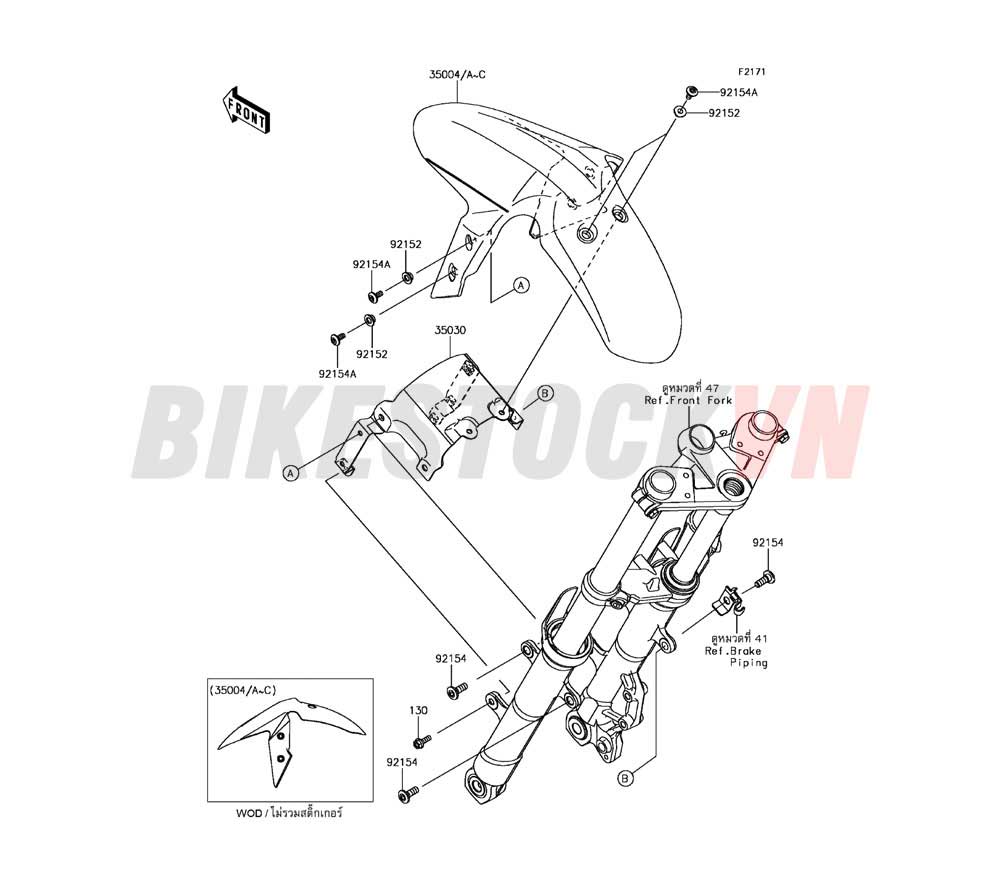 CHASSIS FRONT FENDER(S)