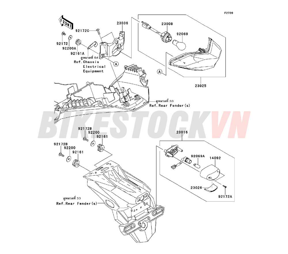 CHASSIS TAILLIGHT(S)