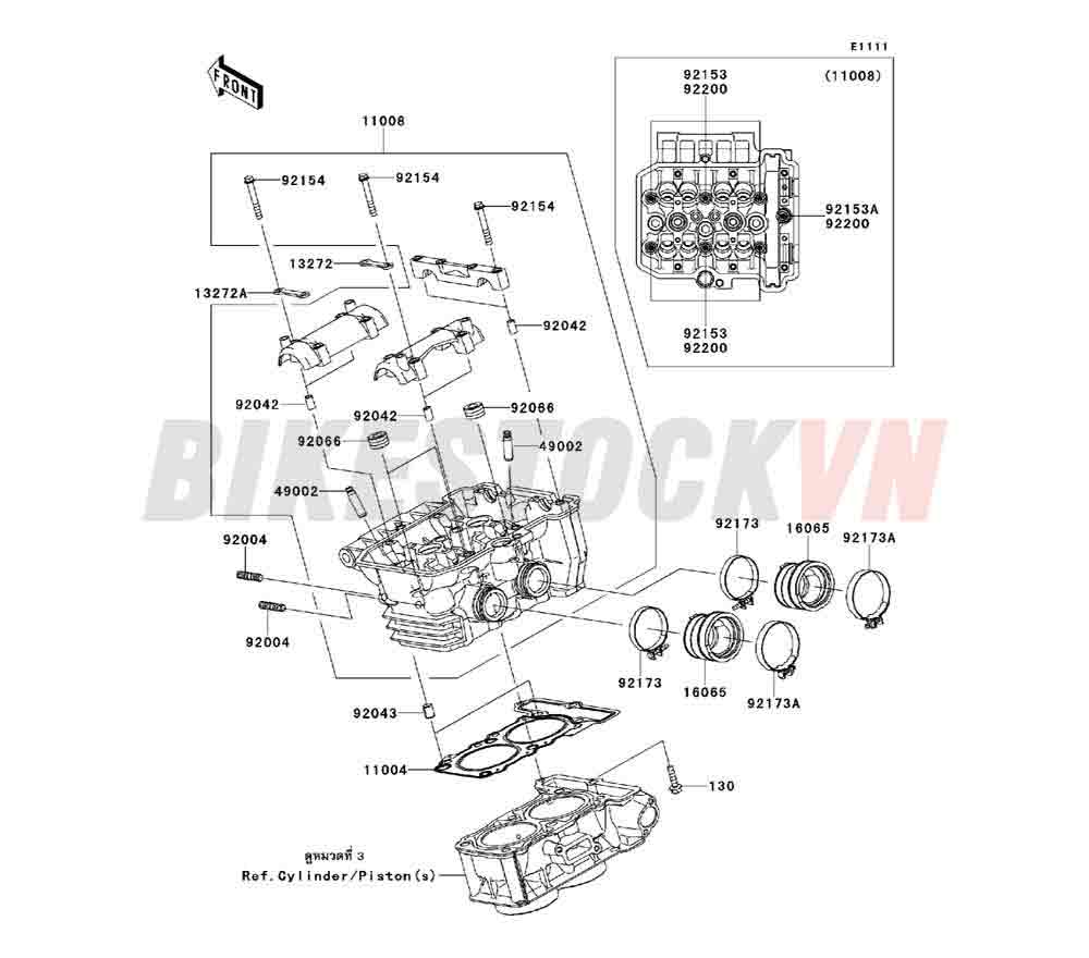 ENGINE CYLINDER HEAD