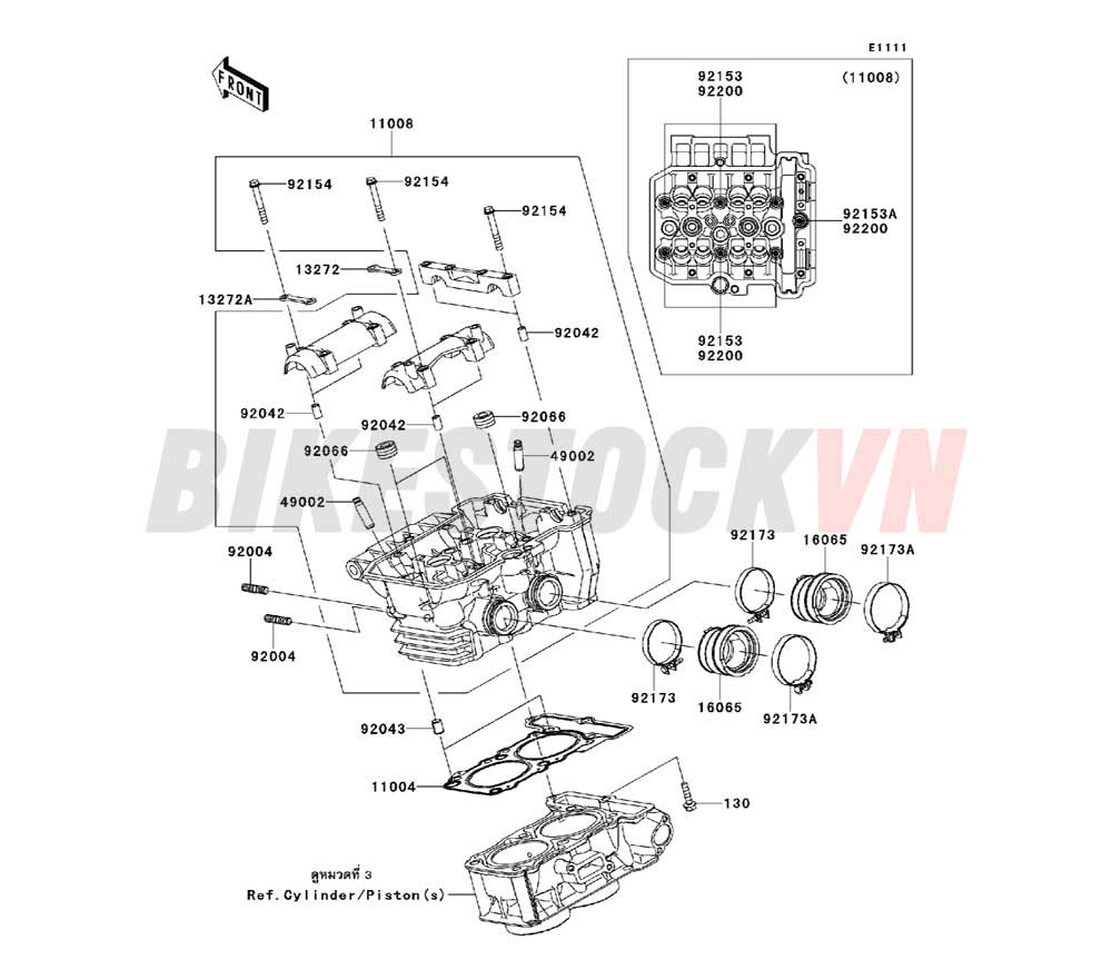 ENGINE CYLINDER HEAD