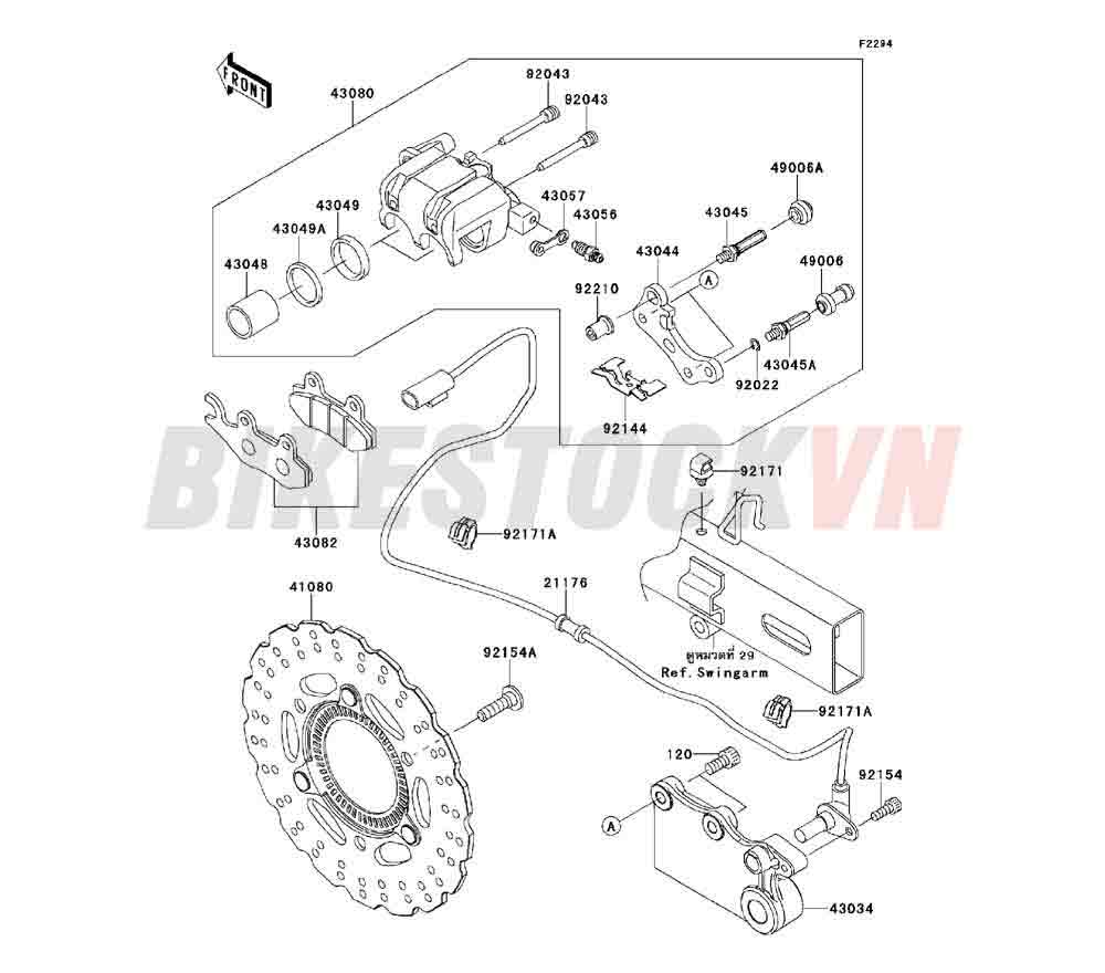 CHASSIS REAR BRAKE