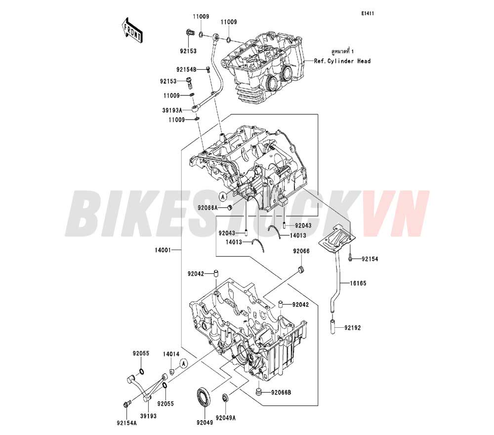 ENGINE CRANKCASE