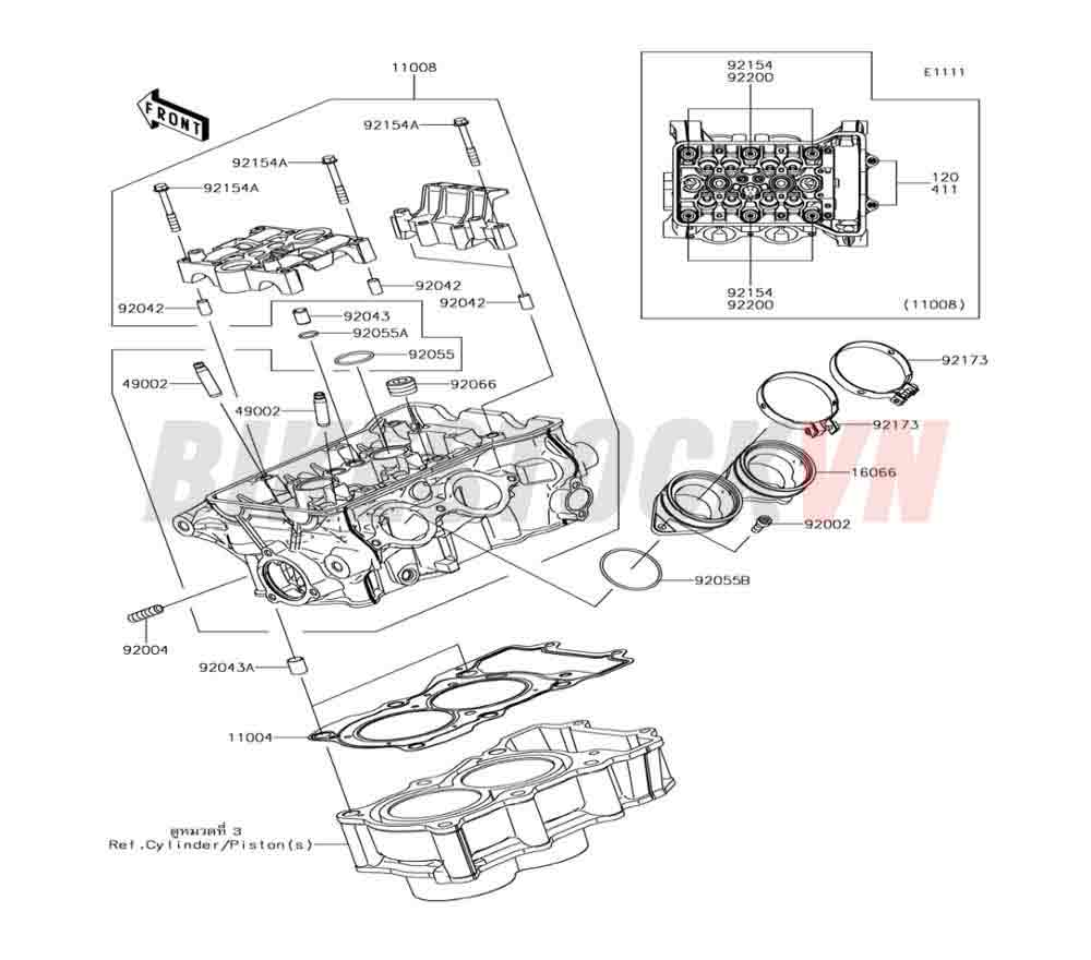 ENGINE CYLINDER HEAD