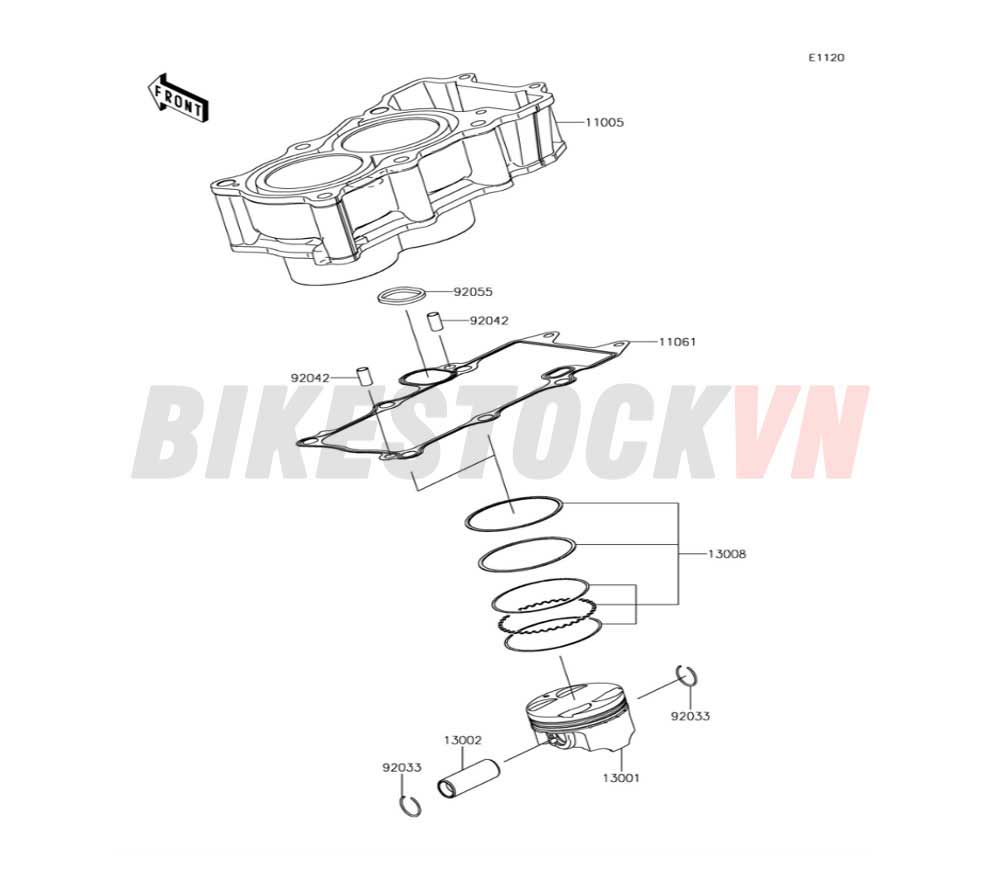 ENGINE CYLINDER/PISTON(S)