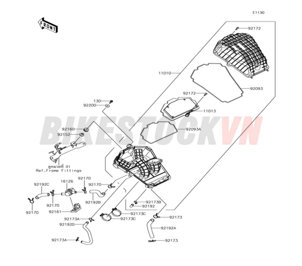 ENGINE AIR CLEANER