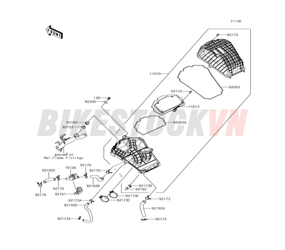 ENGINE AIR CLEANER