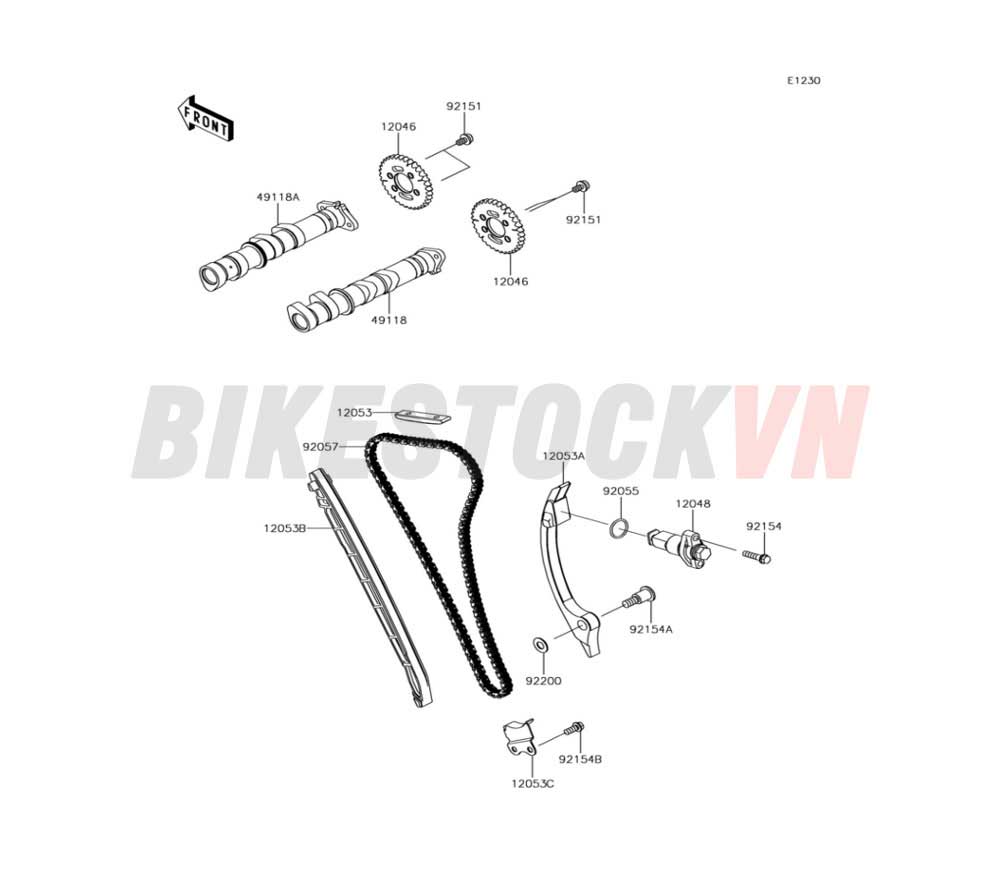 ENGINE CAMSHAFT(S)/TENSIONER