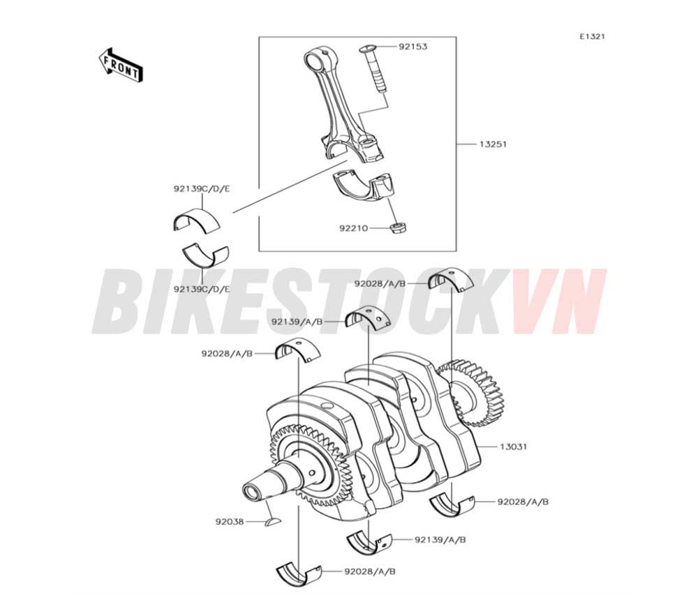 ENGINE CRANKSHAFT