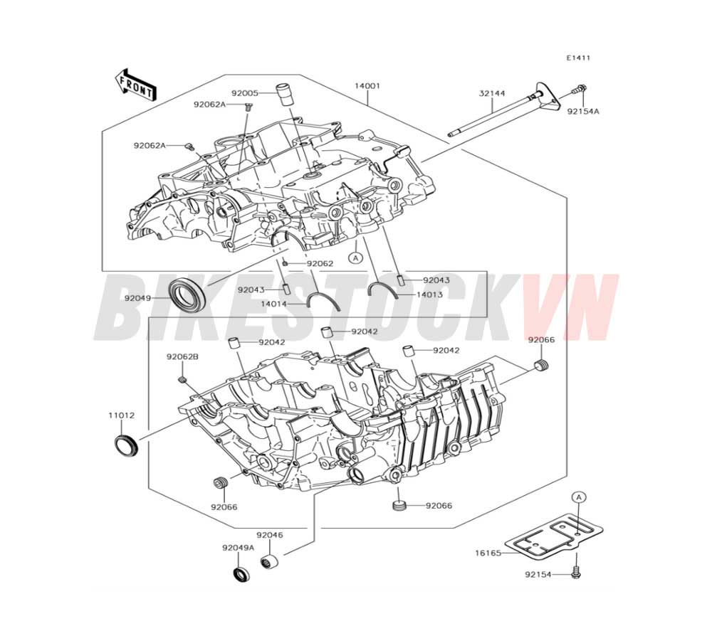 ENGINE CRANKCASE