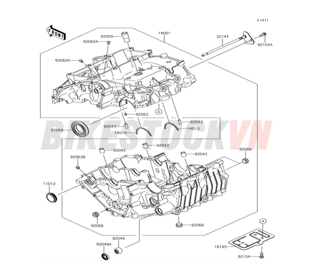 ENGINE CRANKCASE