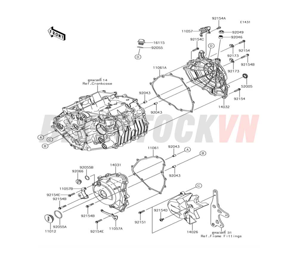 ENGINE ENGINE COVER(S)