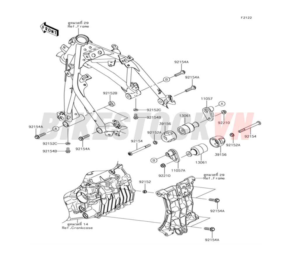 CHASSIS ENGINE MOUNT