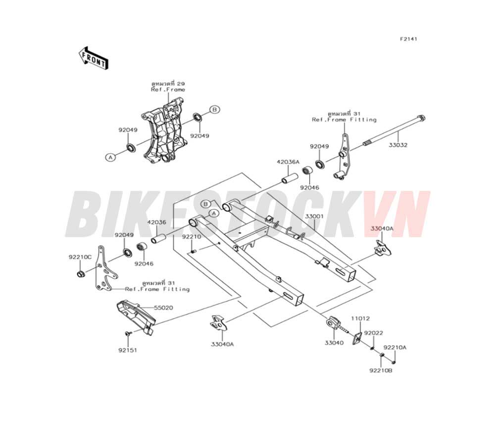 CHASSIS SWINGARM