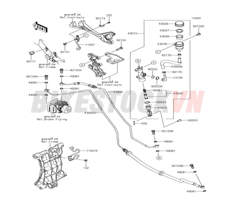 CHASSIS REAR MASTER CYLINDER